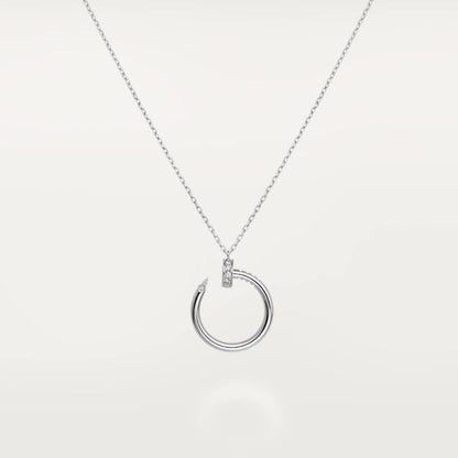 [Panda Jewelry]JUSTE NECKLACE SILVER