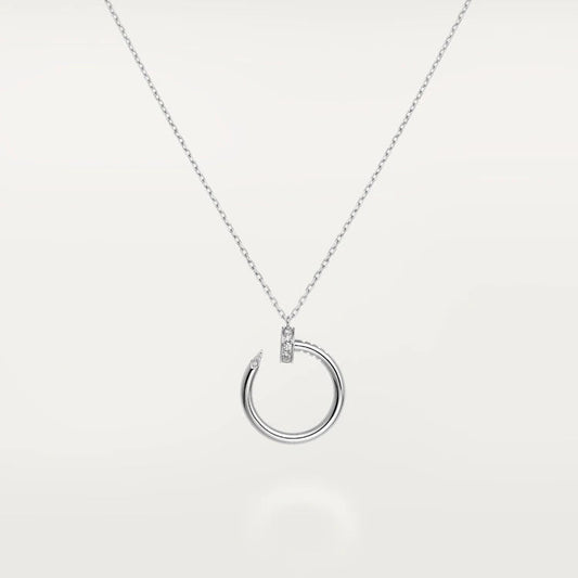 [Panda Jewelry]JUSTE NECKLACE SILVER