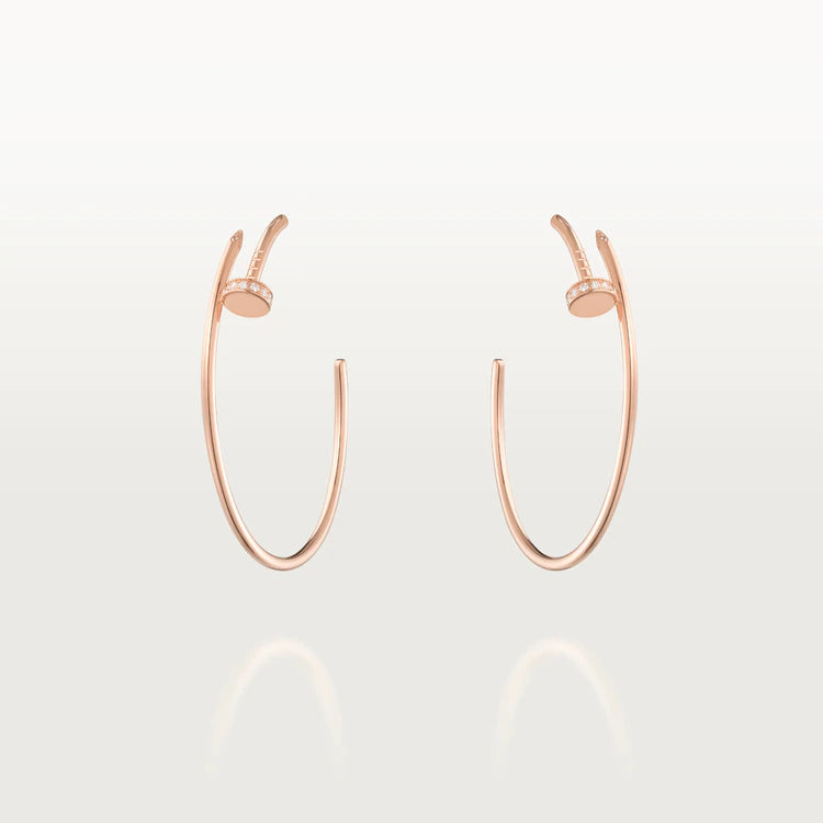 [Panda Jewelry]JUSTE EARRINGS DIAMONDS 1.8MM