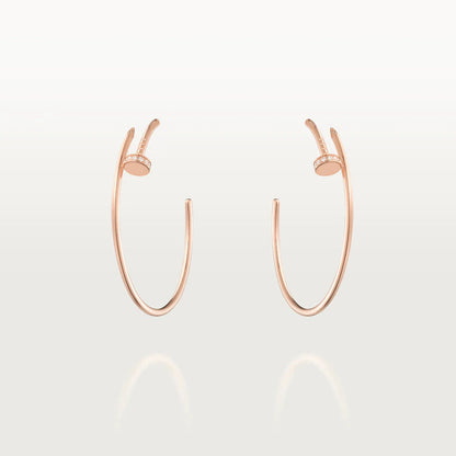 [Panda Jewelry]JUSTE EARRINGS DIAMONDS 1.8MM