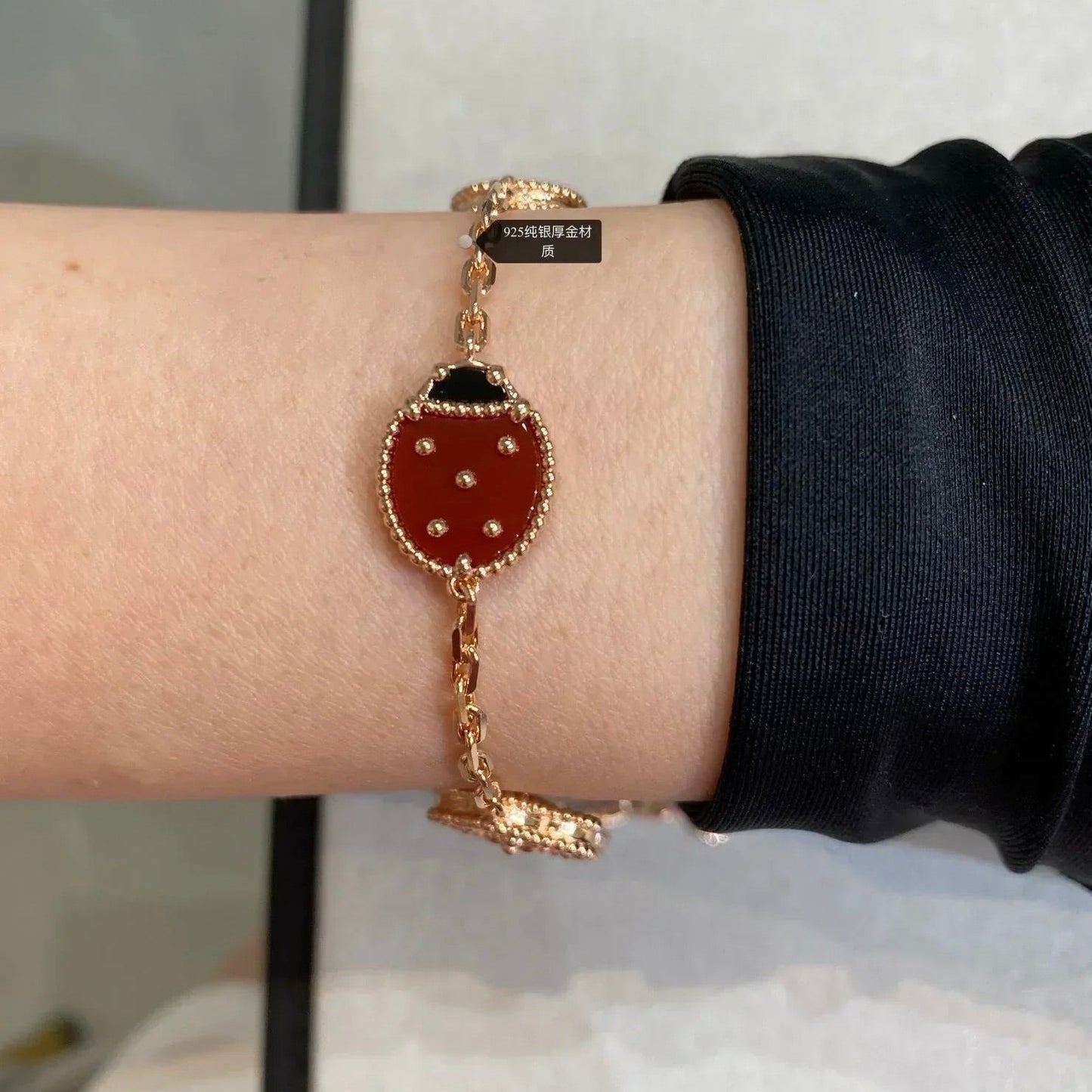 [Panda Jewelry]LUCKY SPRING 5 MOTIF BRACELET