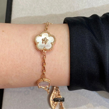 [Panda Jewelry]LUCKY SPRING 5 MOTIF BRACELET