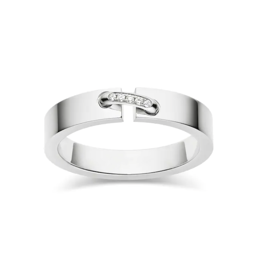 [Panda Jewelry]ALLIANCE LIENS VIDENCE DIAMOND 4MM RING