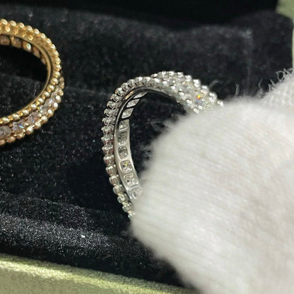 [Panda Jewelry]PERLEE DIAMOND SILVER RING