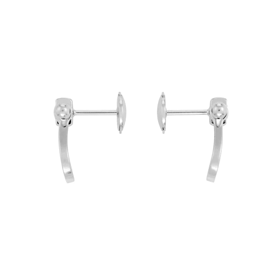 [Panda Jewelry]FORCE 10 FULL DIAMOND STUD EARRINGS MINI MODEL