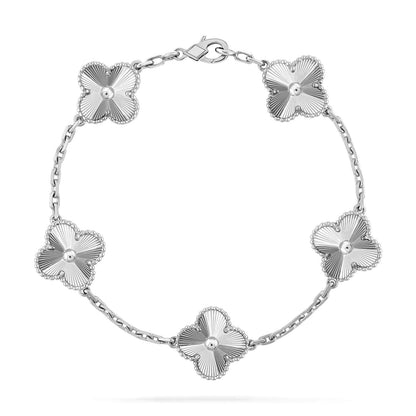 [Panda Jewelry] CLOVER 5 MOTIF LASER BRACELET COLLECTION