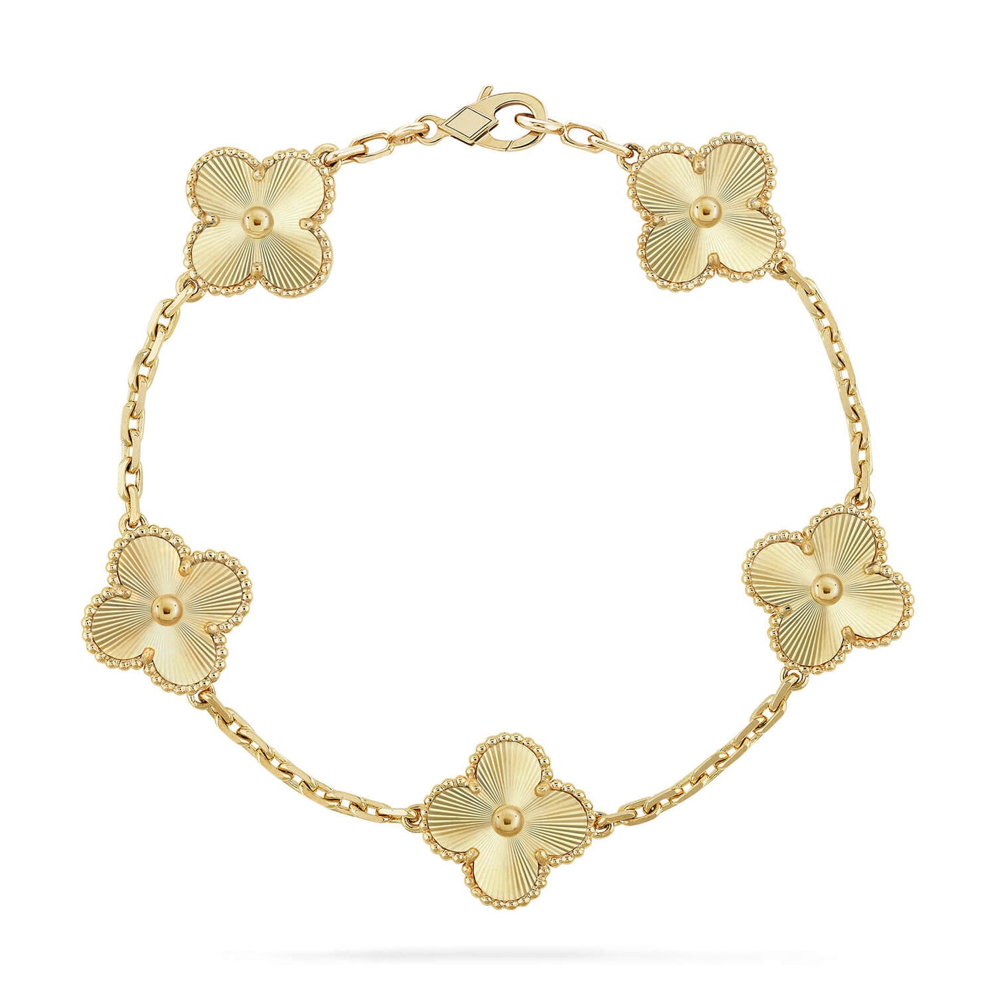 [Panda Jewelry] CLOVER 5 MOTIF LASER BRACELET COLLECTION