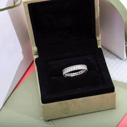 [Panda Jewelry]PERLEE DIAMOND SILVER RING