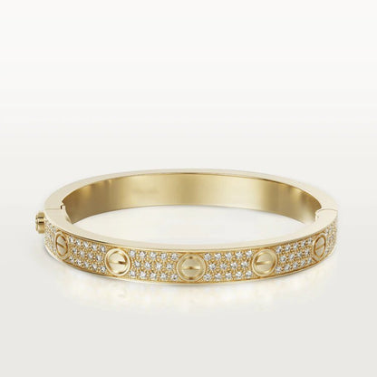 [Panda Jewelry]LOVE BRACELET 6.1MM DIAMOND-PAVED