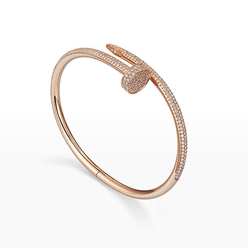 [Panda Jewelry]JUSTE BRACELET 3.5MM ALL DIAMONDS