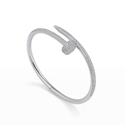 [Panda Jewelry]JUSTE BRACELET 3.5MM ALL DIAMONDS