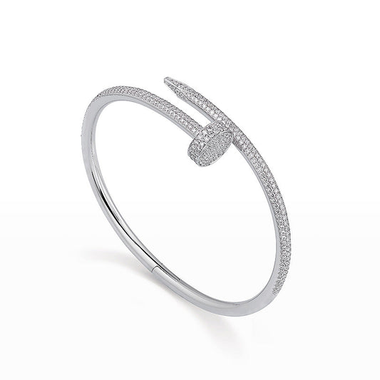[Panda Jewelry]JUSTE BRACELET 3.5MM ALL DIAMONDS