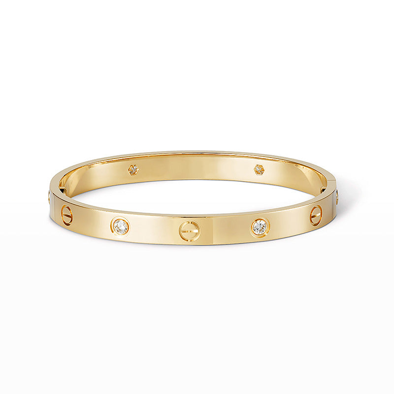 [Panda Jewelry]LOVE BRACELET 6.1MM 4 DIAMONDS