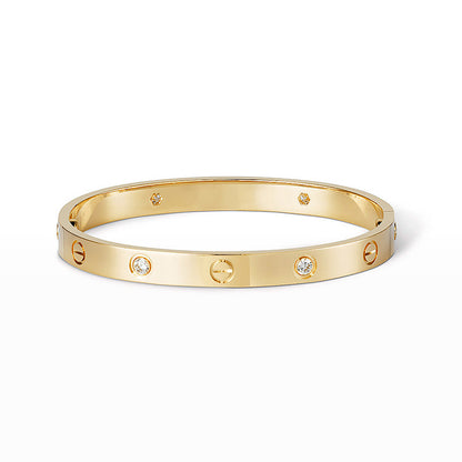 [Panda Jewelry]LOVE BRACELET 6.1MM 4 DIAMONDS