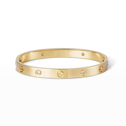 [Panda Jewelry]LOVE BRACELET 6.1MM 4 DIAMONDS