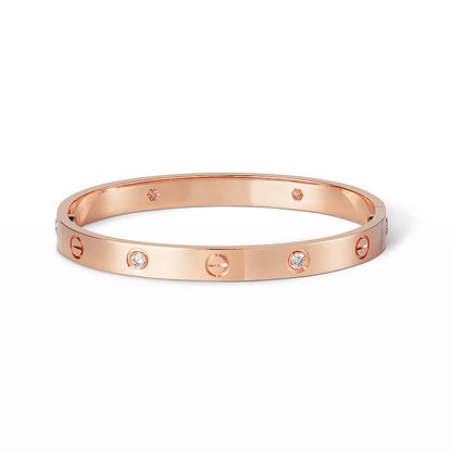 [Panda Jewelry]LOVE BRACELET 6.1MM 4 DIAMONDS