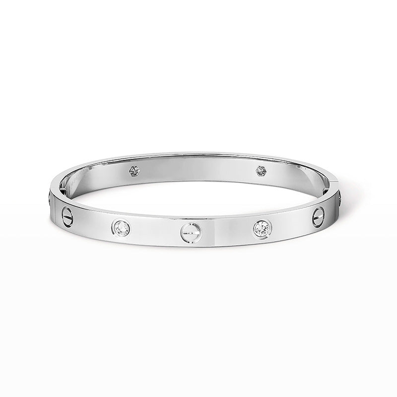 [Panda Jewelry]LOVE BRACELET 6.1MM 4 DIAMONDS