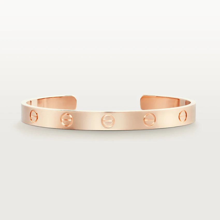 [Panda Jewelry]LOVE BRACELET 6.1MM OPEN CUFF