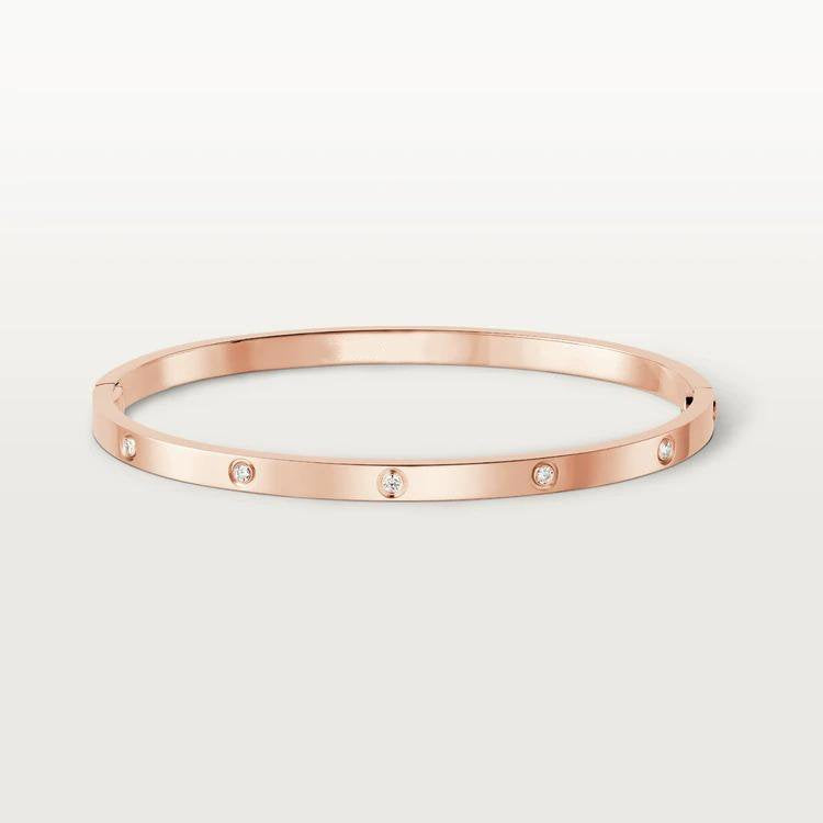 [Panda Jewelry]LOVE BRACELET 3.65MM 10 DIAMONDS