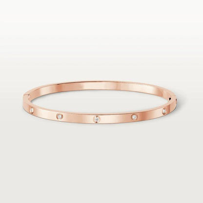 [Panda Jewelry]LOVE BRACELET 3.65MM 10 DIAMONDS
