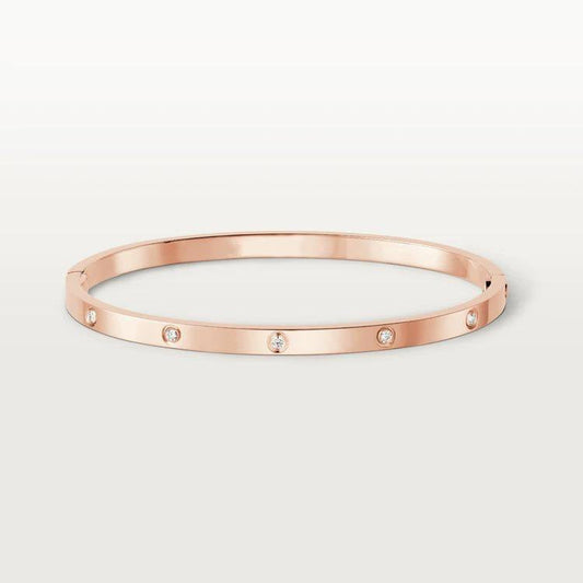 [Panda Jewelry]LOVE BRACELET 3.65MM 10 DIAMONDS