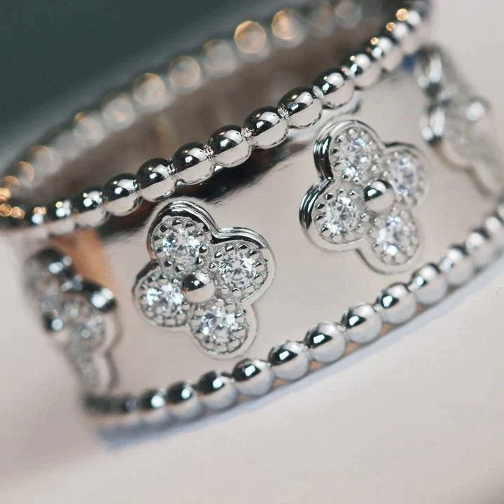 [Panda Jewelry]CLOVER KALEIDOSCOPE RING 10MM