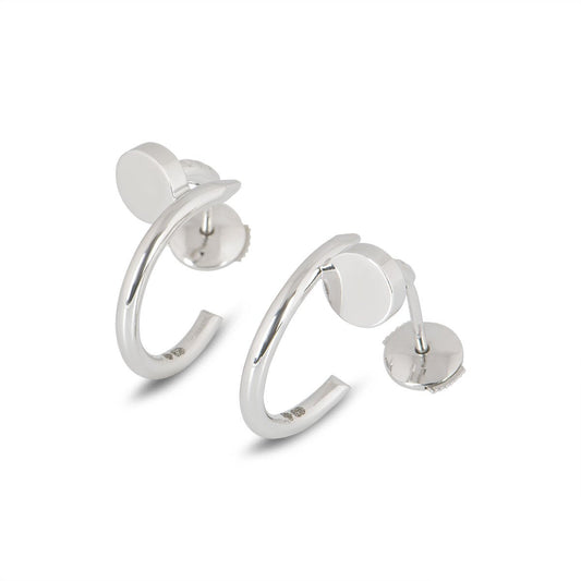 [Panda Jewelry]JUSTE EARRINGS SILVER