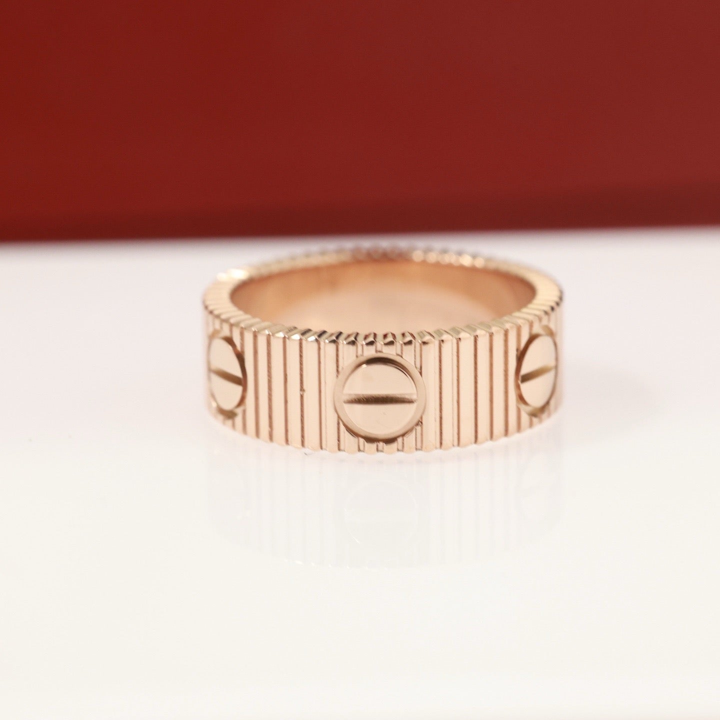 [Panda Jewelry] 2025 NEW LOVE RING BRUSHED STYLE