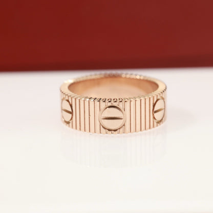 [Panda Jewelry] 2025 NEW LOVE RING BRUSHED STYLE