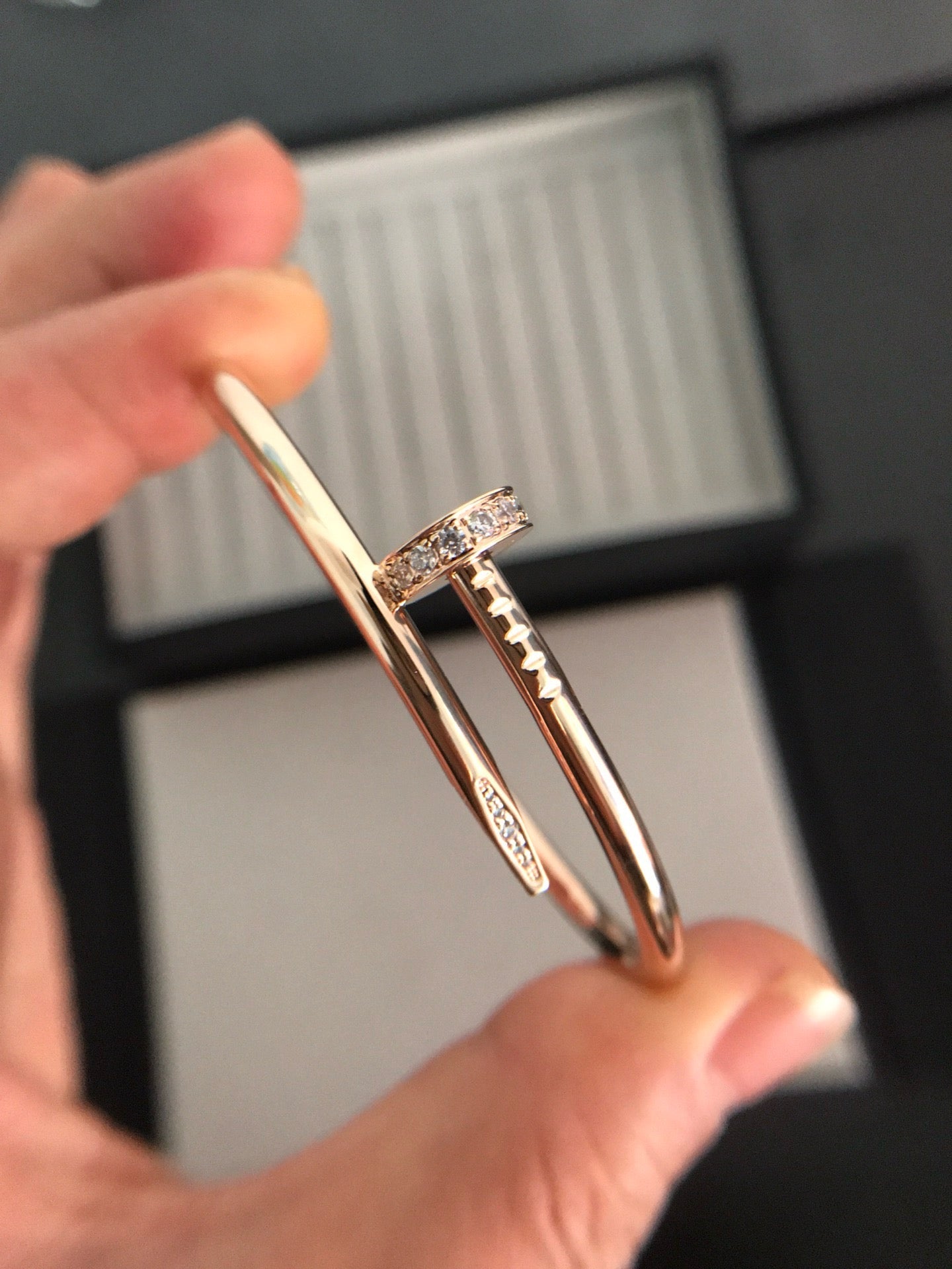 [Panda Jewelry]JUSTE BRACELET 3.5MM DIAMONDS