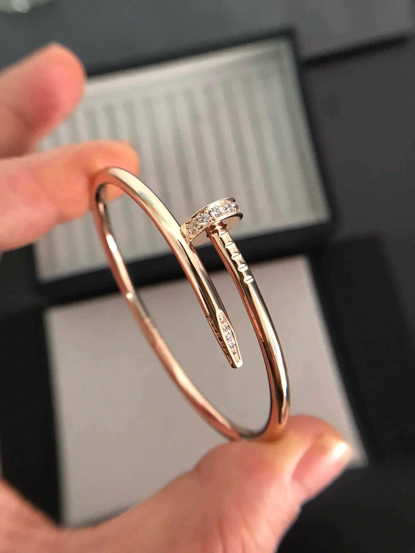 [Panda Jewelry]JUSTE BRACELET 3.5MM DIAMONDS