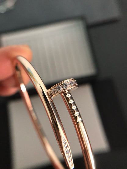 [Panda Jewelry]JUSTE BRACELET 3.5MM DIAMONDS