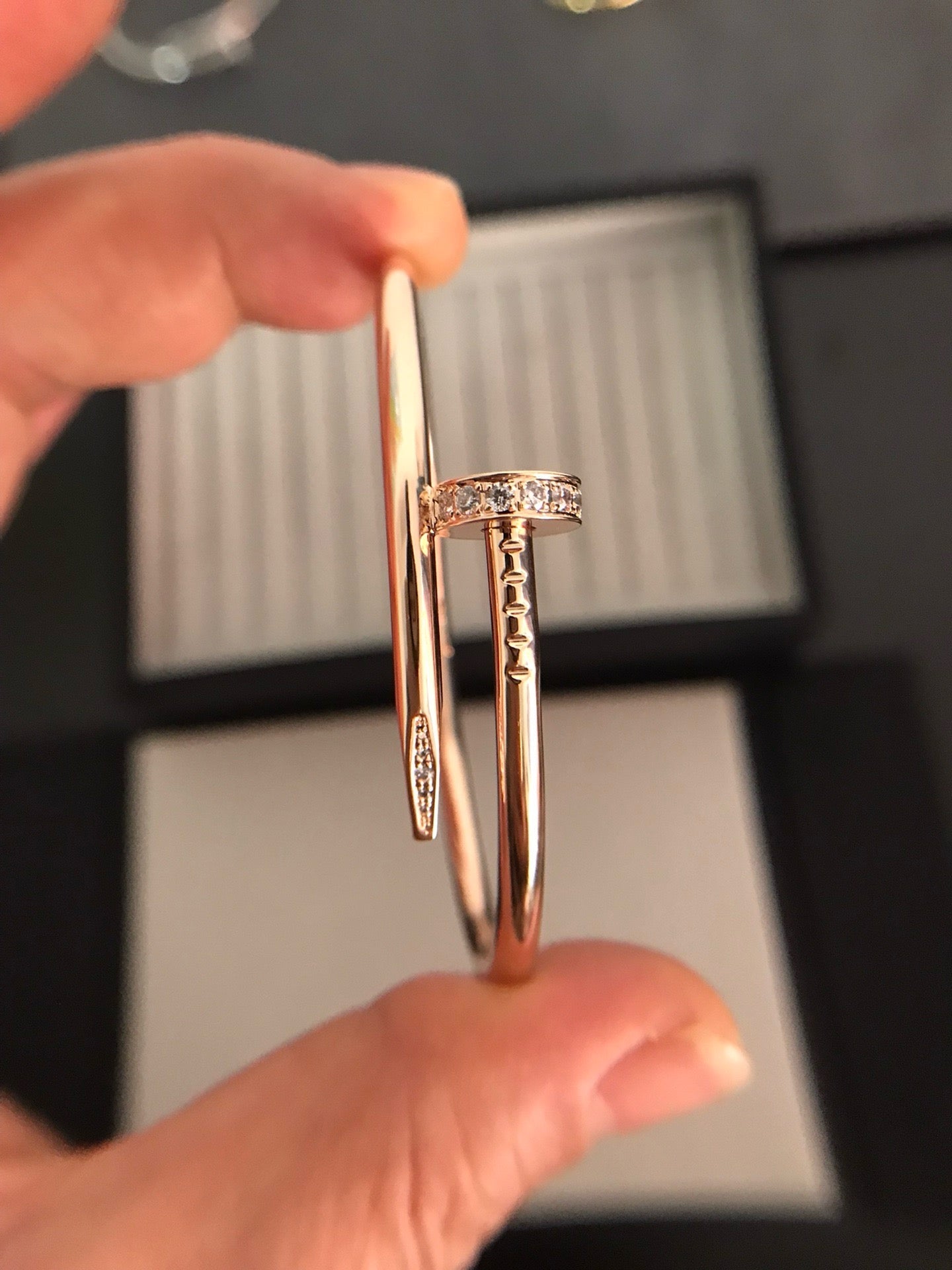 [Panda Jewelry]JUSTE BRACELET 3.5MM DIAMONDS