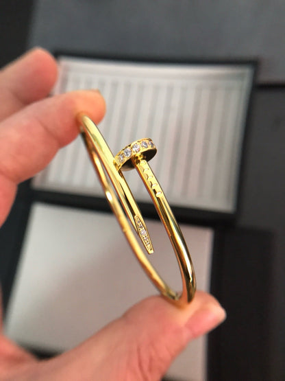 [Panda Jewelry]JUSTE BRACELET 3.5MM DIAMONDS
