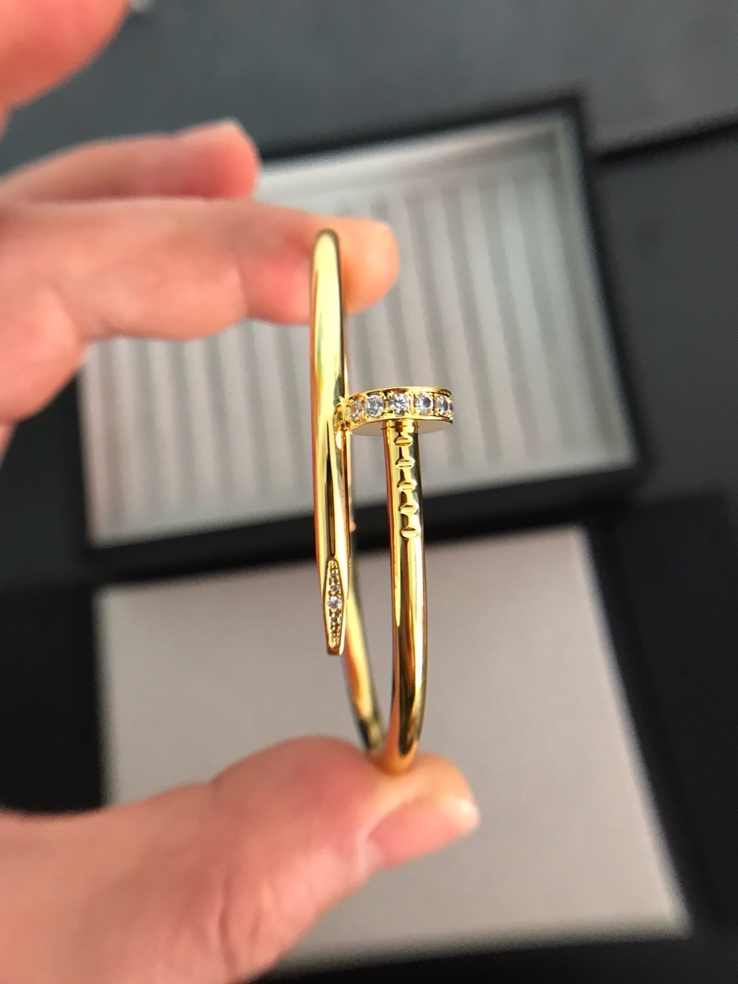 [Panda Jewelry]JUSTE BRACELET 3.5MM DIAMONDS