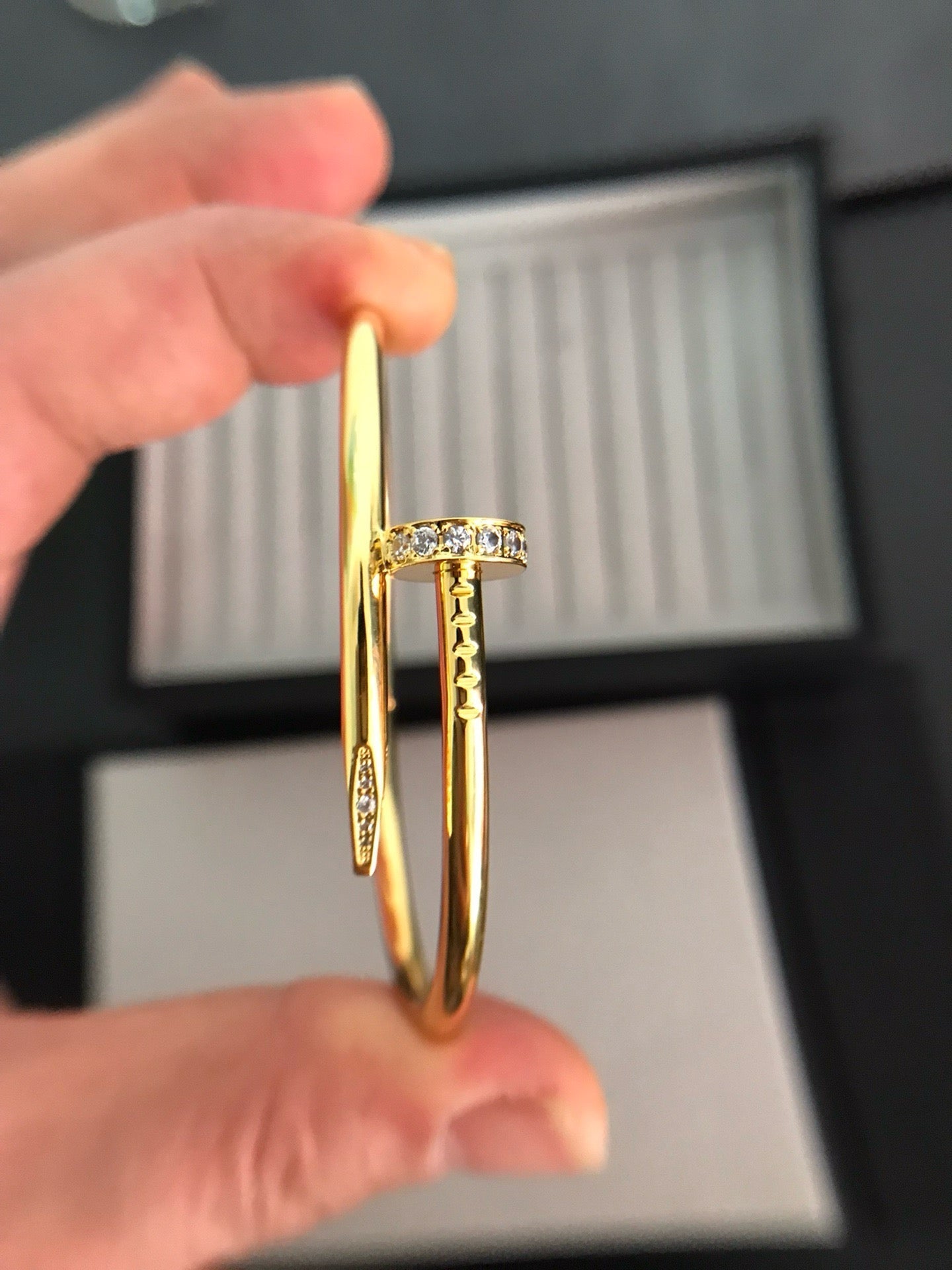 [Panda Jewelry]JUSTE BRACELET 3.5MM DIAMONDS