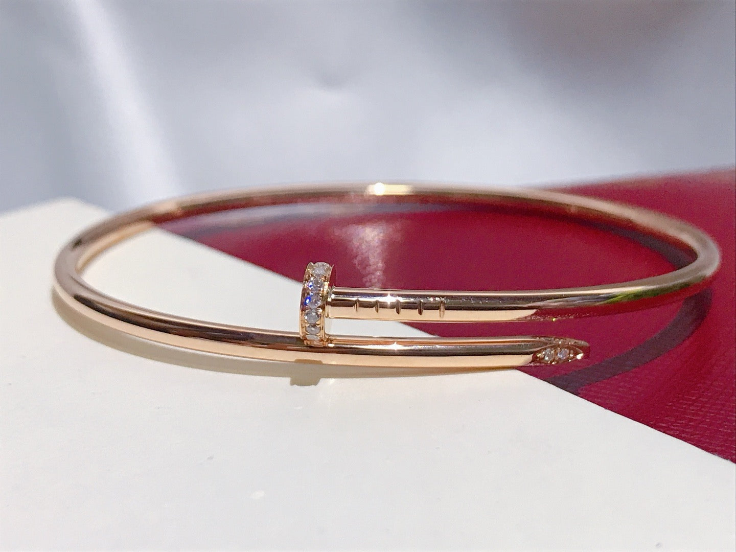 [Panda Jewelry]JUSTE BRACELET 2.5MM DIAMONDS