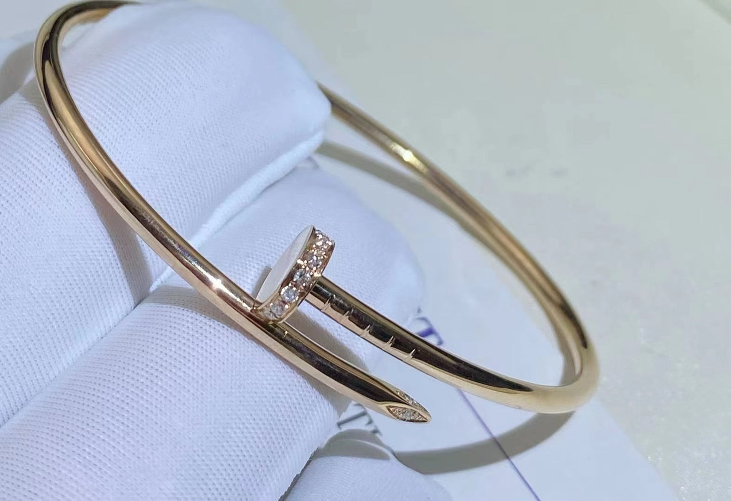 [Panda Jewelry]JUSTE BRACELET 2.5MM DIAMONDS
