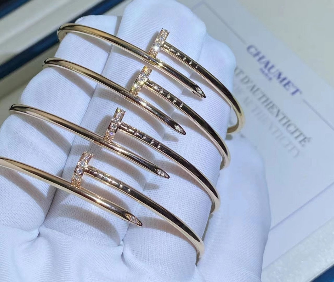 [Panda Jewelry]JUSTE BRACELET 2.5MM DIAMONDS