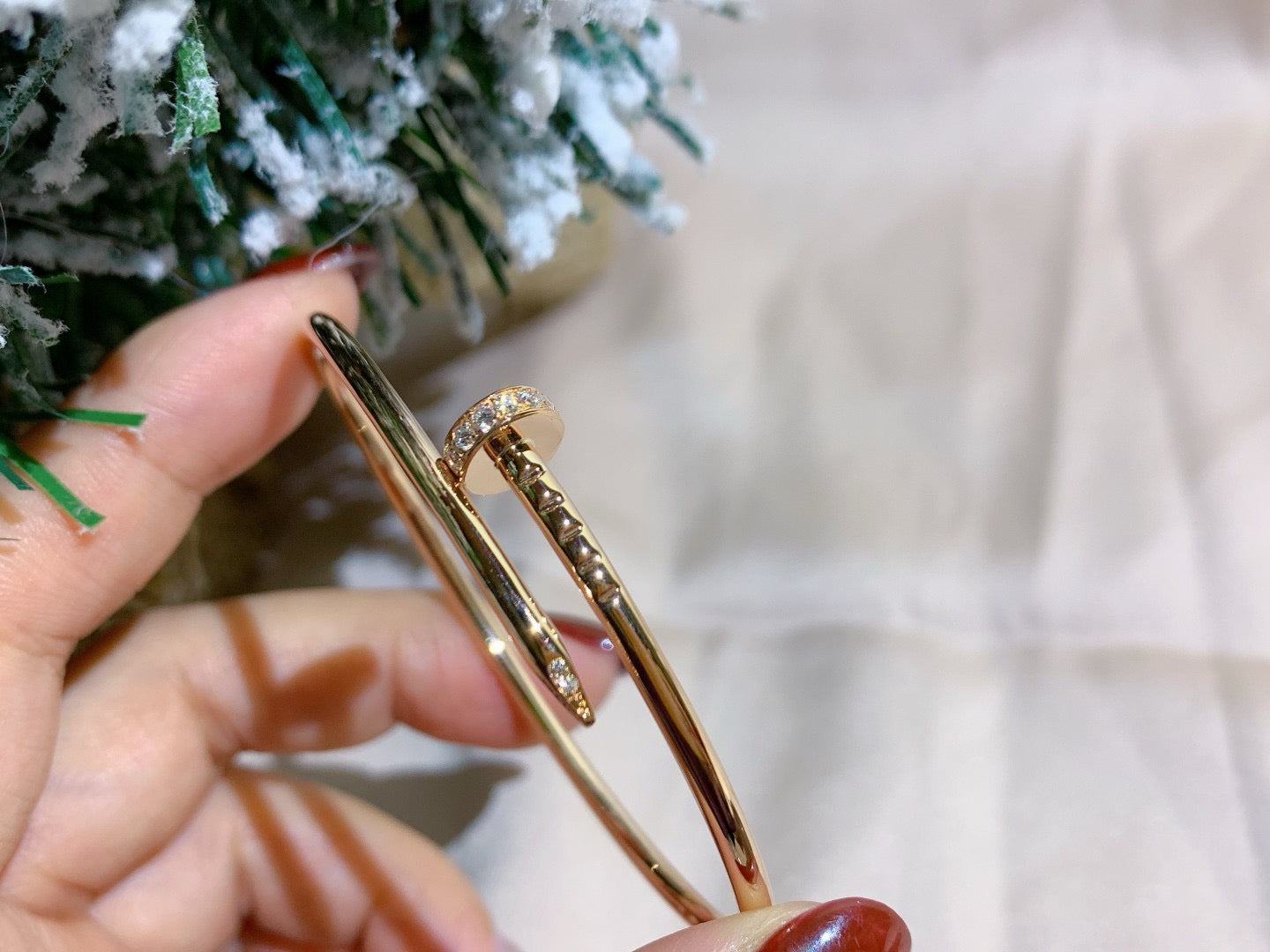 [Panda Jewelry]JUSTE BRACELET 2.5MM DIAMONDS