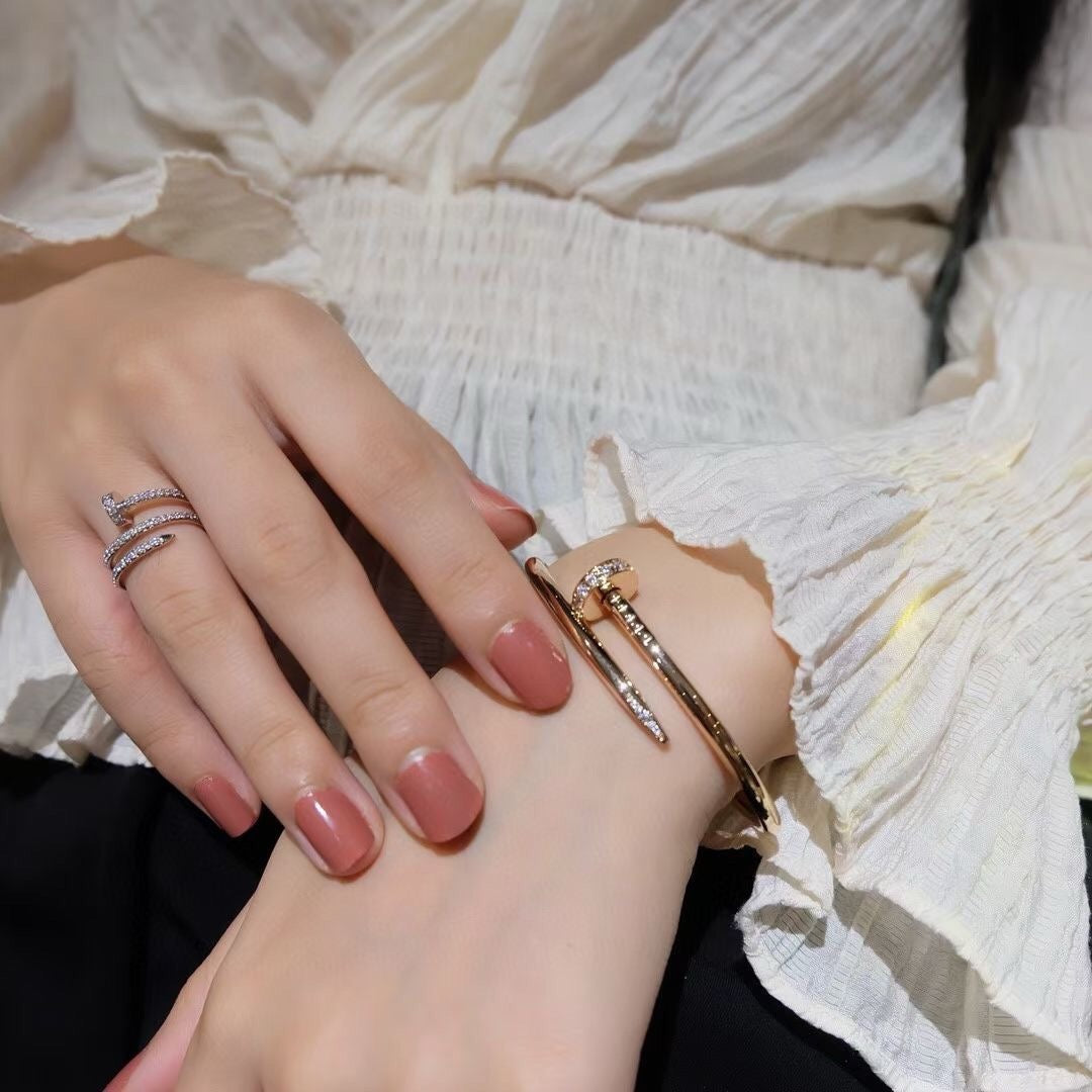 [Panda Jewelry]JUSTE BRACELET 3.5MM DIAMONDS