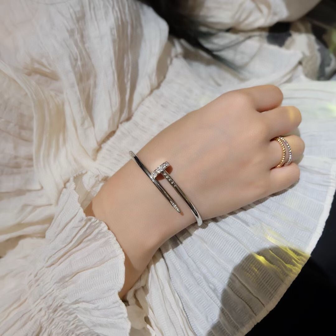 [Panda Jewelry]JUSTE BRACELET 3.5MM DIAMONDS