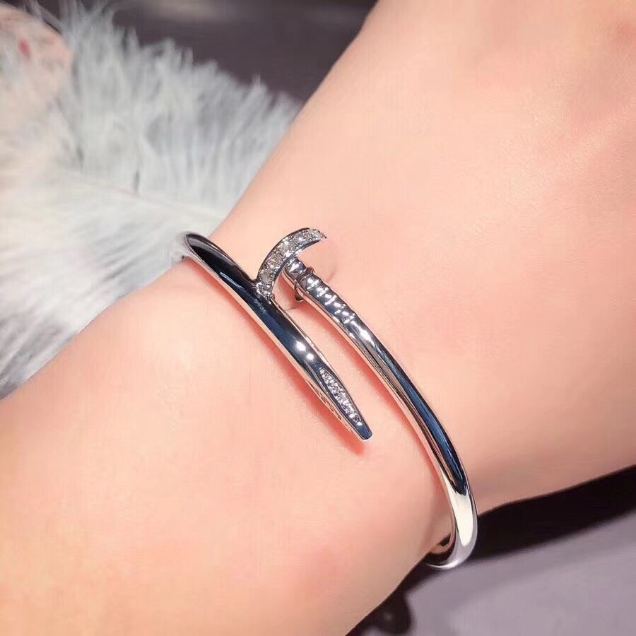 [Panda Jewelry]JUSTE BRACELET 3.5MM DIAMONDS