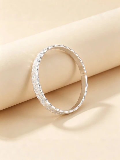 Cat Paw 925 Silver Open Bracelet