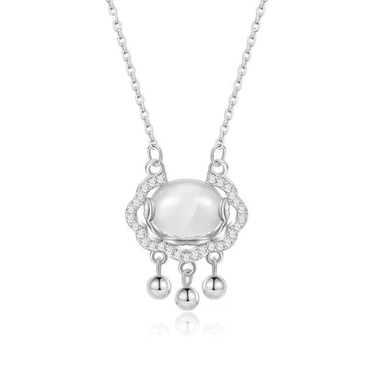 925 Silver Safety Buckle Necklace