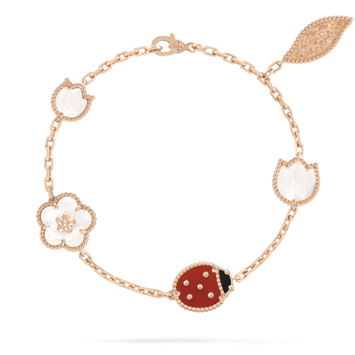 [Panda Jewelry]LUCKY SPRING 5 MOTIF BRACELET
