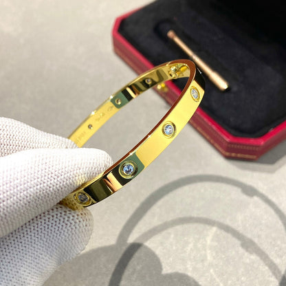 [Panda Jewelry]LOVE BRACELET 6.1MM 10 DIAMONDS