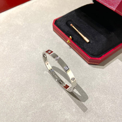 [Panda Jewelry]LOVE BRACELET 6.1MM 10 DIAMONDS