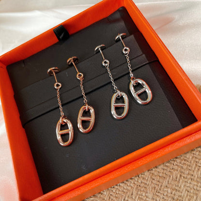 [Panda Jewelry]CHAINE TASSEL EARRINGS