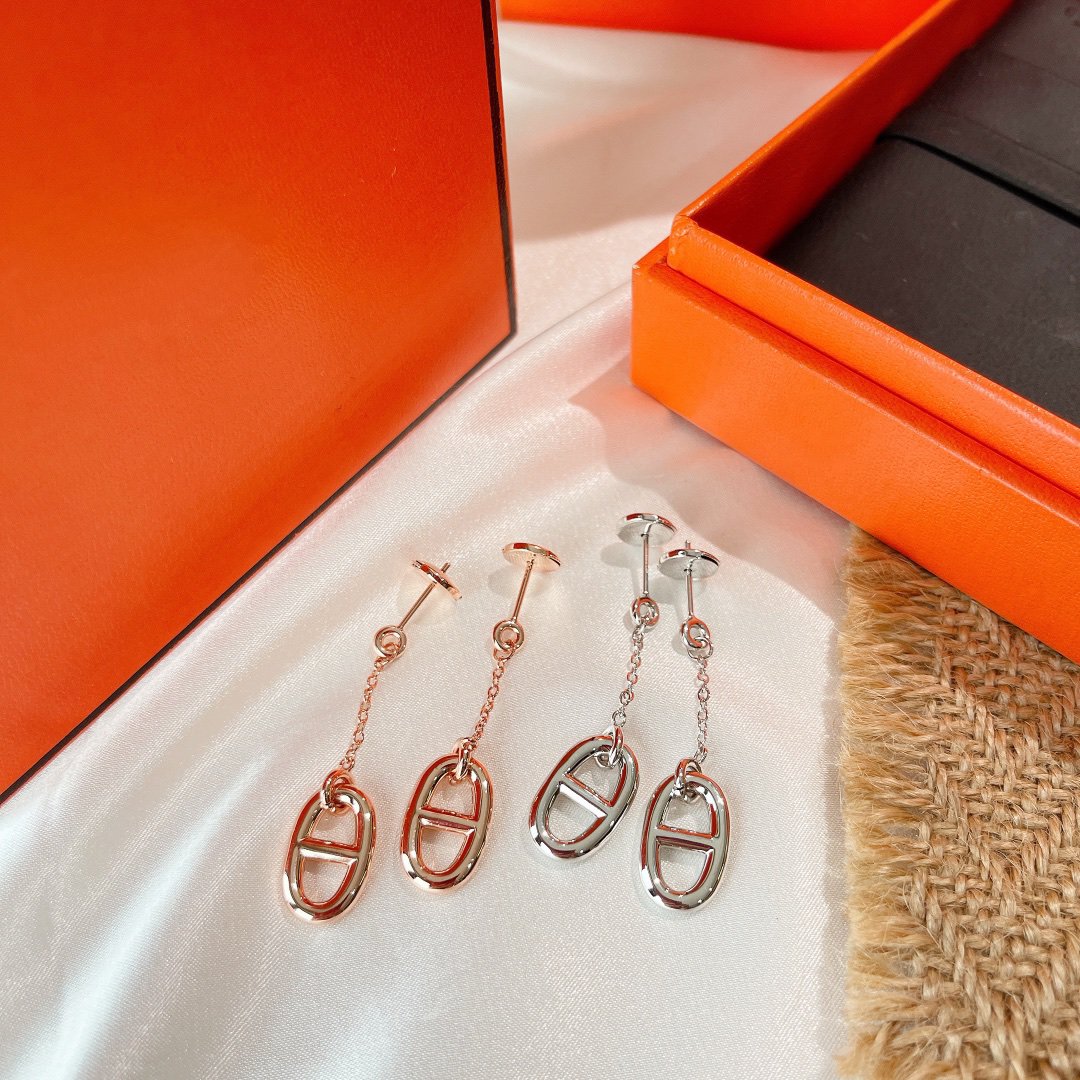 [Panda Jewelry]CHAINE TASSEL EARRINGS